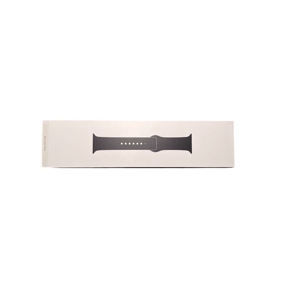 Apple Watch Black Sport Band Two-Piece Strap Unisex S/M M/L - Picture 4 of 9